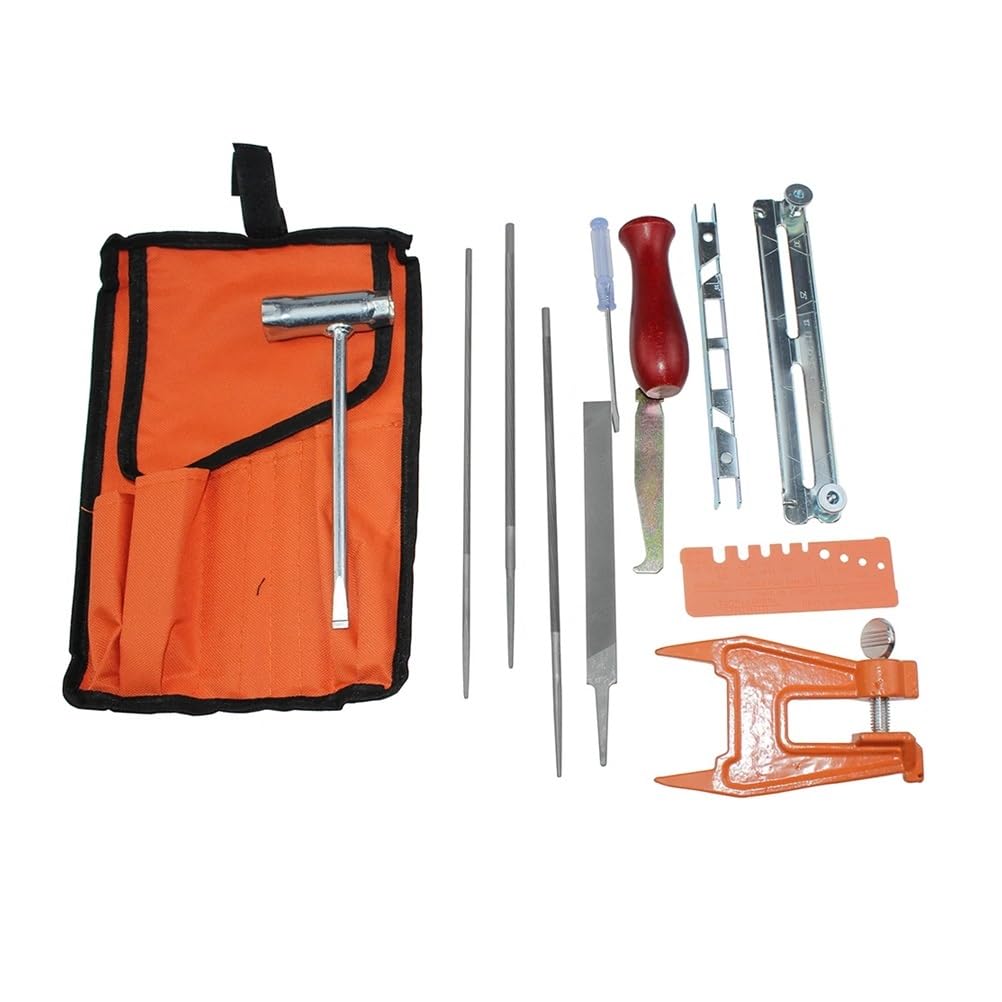 Kit de afilador de limas y Tornillo de Banco for motosierras de Todas Las Marcas