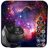 Galaxy Projector for Bedroom,13 in 1 Planetarium Star Projector with Solar System & Constellation,Ceiling Night Light with Timer,LED Space Galaxy Lamp Bedroom Room Decor for Adults Kids
