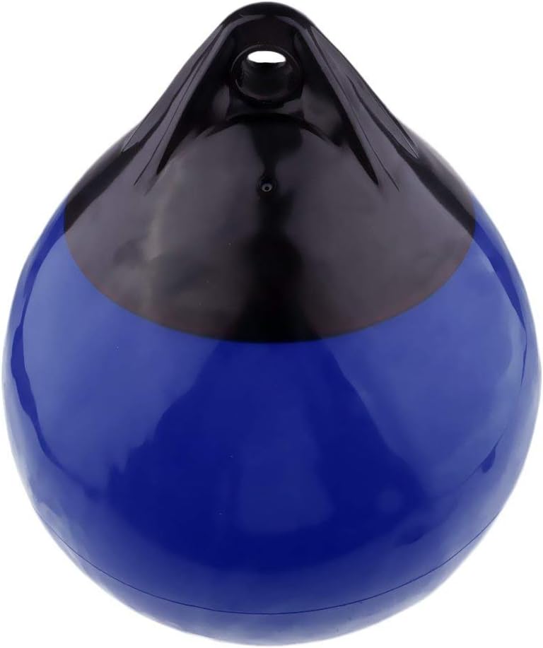 SGerste Inflatable Boat Fender Heavy Duty Marine Buffer Boat Buoy Round Marker Buoy Blue