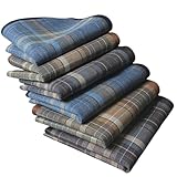 LSNNMU Herren-Taschentücher 6 Stück Stofftaschentücher, dünn...