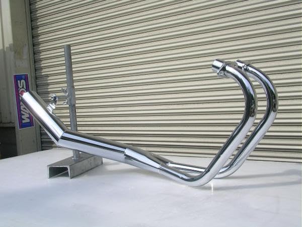 Amazon | PRETTY RACING製 GSX250E ゴキ ショート管 70π マフラー