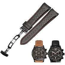 Genuine Leather Watch Strap For Mido Ocean Star Explorer M025.627 Genuine Leather Watch band
