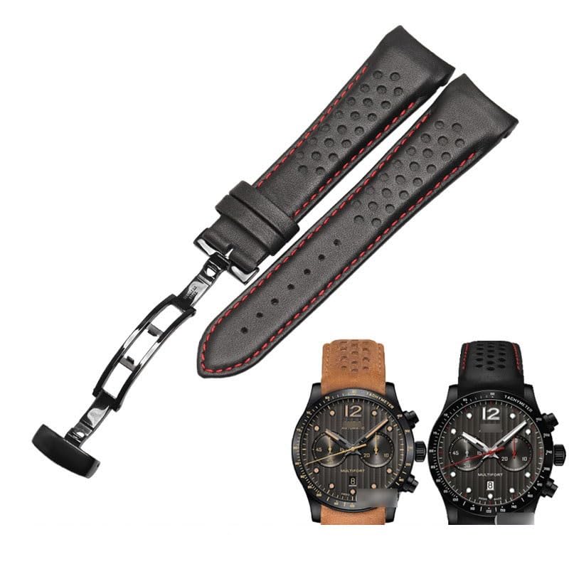 Héritage et cuir véritable : le bracelet de montre qui sublime la tradition M025.627