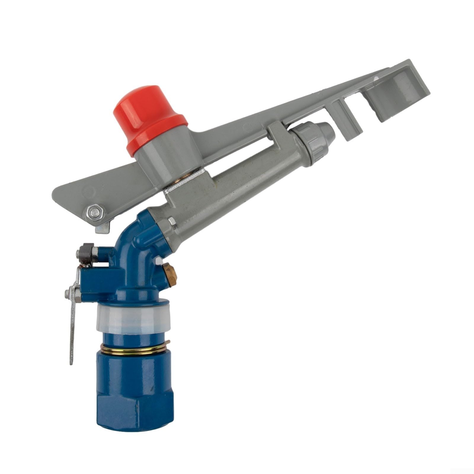 Robuster, pulsierender Rasensprenger, 1 x verstellbarer Rasensprenger, für Gartenbewässerung, maximale Bewässerungsentfernung von 30 m