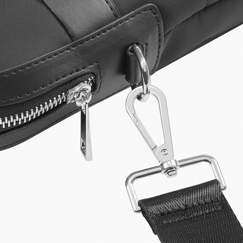 Briefcase Business Men's Oxford Cloth Shoulder Bag Large Capacity File Pouch Handbag Laptop
