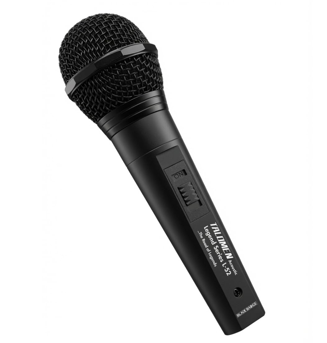 Amazon.co.jp: Talomen L52 有線 マイク XLR 硬質金属ダイナミック