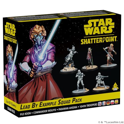 Star Wars Shatterpoint Lead by Example Paquete Escuadrón miniatura 1