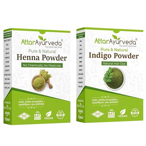 Black Hair - Polvo Henna y Índigo Combo 400g miniatura 1