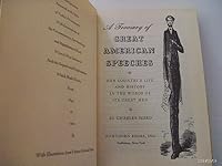 A Treasury of Great American Speeches by Hurd, Charles (sel) by Hurd, Charles B00LF5DKRO Book Cover