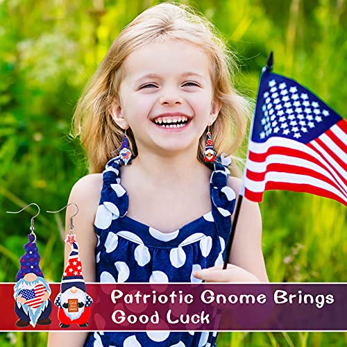 24 Pairs Patriotic Earrings Independence Day Earrings 4Th Of July American Flags Patriotic Faux Leather Earrings Dangle Petal Lightweight Leather Teardrop Leaf Drop Earrings For Women Girl #TOP2