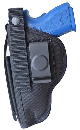 Federal Holsterworks Holster for Ruger Security 9 Pistol with Extra Mag Pouch on Front Seam (Left) - Federal Holsterworks