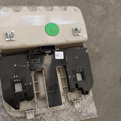 Car Reading Lamp Sunroof Switch for Geely Boyue 2016-2020,Car Interior Overhead Console Dome Light Reading Lamp,C-Medium Gray no Button in The Middle(Normal/C-Medium Gray No Button in The Middle)