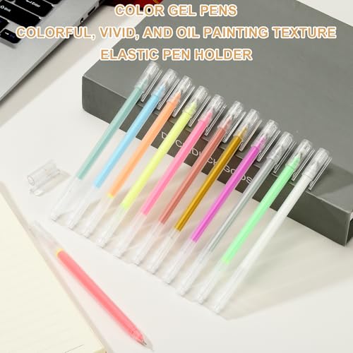 24 bolígrafos gel de colores PATIKIL punta fina 0.5mm miniatura 3