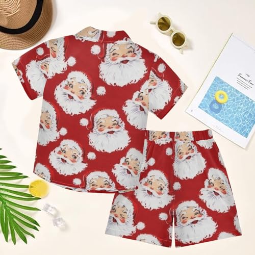 Image of visesunny Little Boys Short Sleeve T-Shirt Beach Shirts Casual Shorts Set Summer Clothes for Kids Outfits