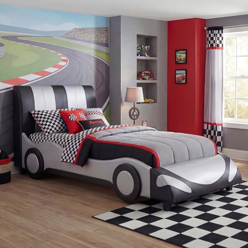 Mendler Bett HWC-E14, Auto Junge Kinderbett Jugendbett, Lattenrost...