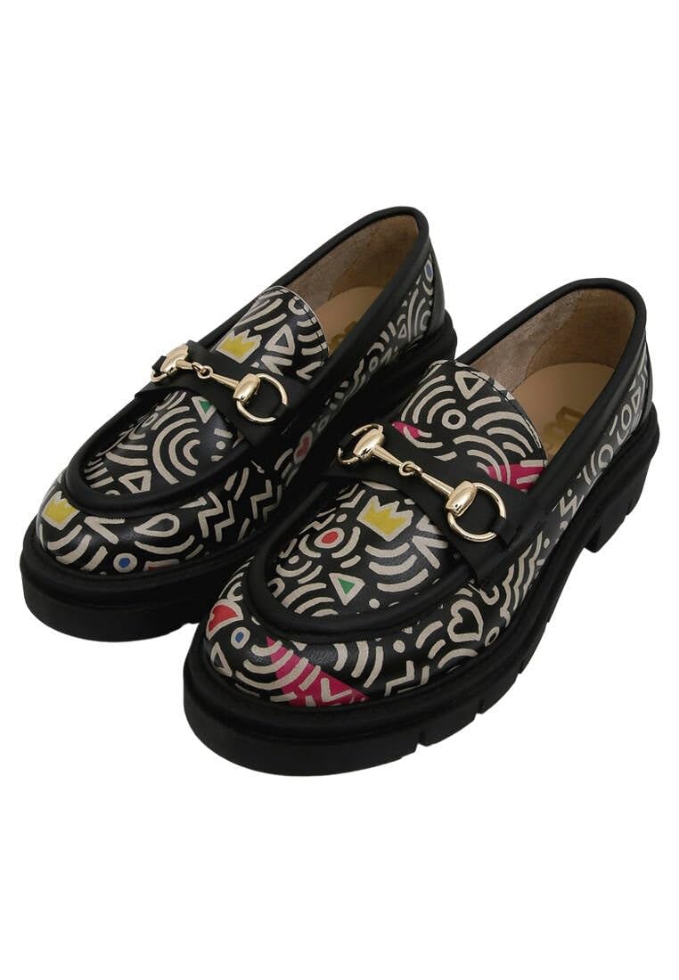 DOGO Women's Cindy Loafer, Multicolored, 6.5 UK