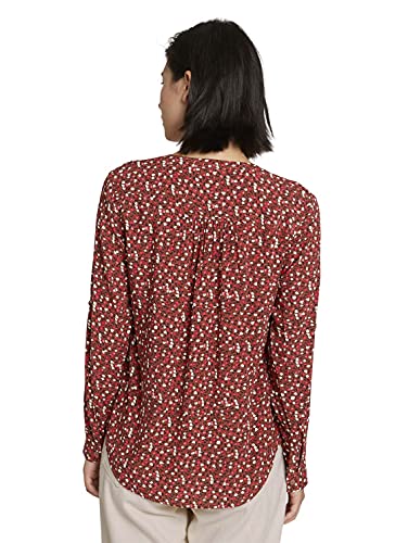 TOM-TAILOR-Damen-Alloverprint-Bluse