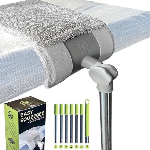 Easy Squeegee Customized Professional RV and Home Awning mop Rota...