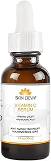 SKIN DEVA 1 oz Serum Vitamin C and Hyaluronic Acid Serum for Face + Matrixyl 3000 Anti Aging Serum, Boost Skin Collagen, Dark Spot Corrector, Anti Wrinkle Facial Serums