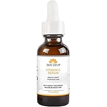 SKIN DEVA 1 oz Serum Vitamin C and Hyaluronic Acid Serum for Face + Matrixyl 3000 Anti Aging Serum, Boost Skin Collagen, Dark Spot Corrector, Anti Wrinkle Facial Serums
