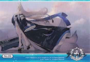 アンカレッジ水着　アズールレーンTCG カードゲーム　1枚 D賞 D-1 アンカレッジ 水着Ver. (カードボックス) 】 トレカ