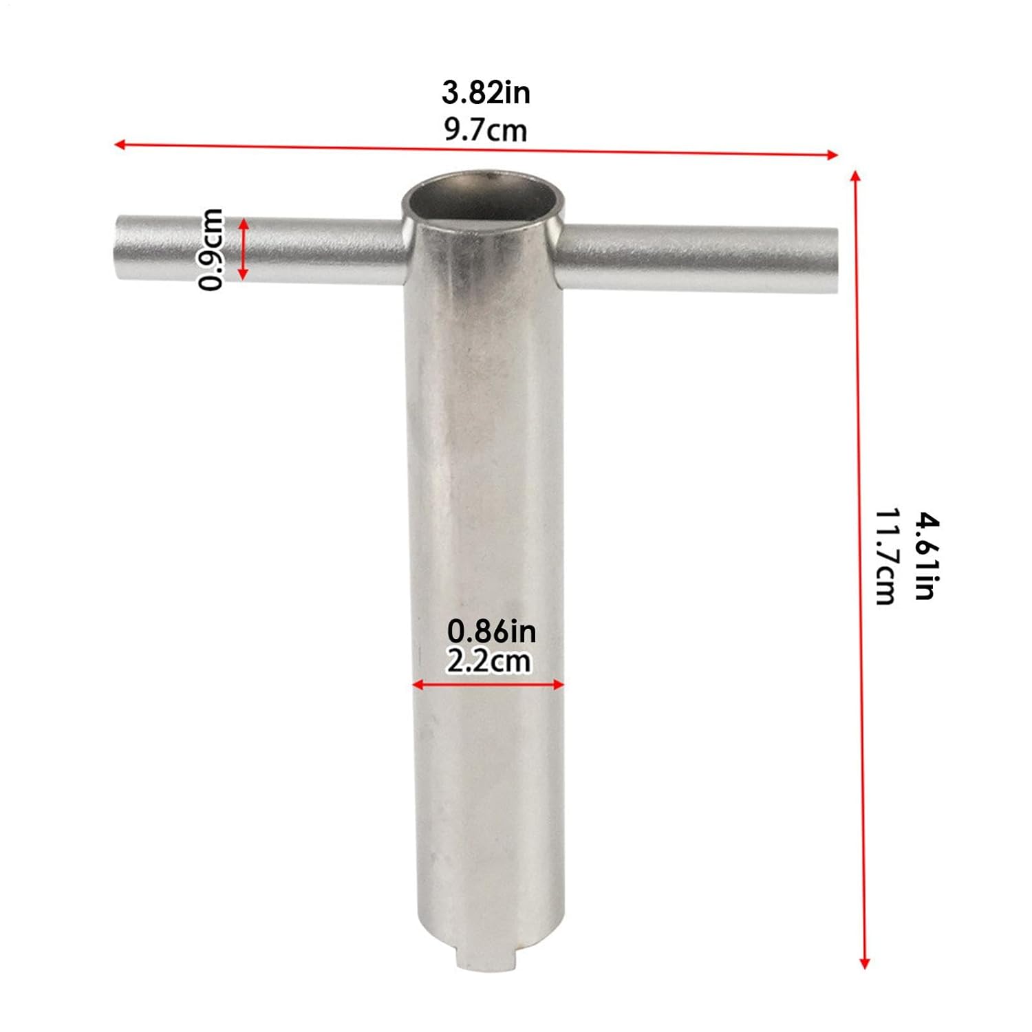 Dimensions of the Cartridge Removal Tool