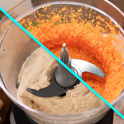 Cecotec Lebensmittelprozessor Paprika 1300 Full, 2000W Leistung, Edelstahl, 2 Geschwindigkeiten, 3 Schneidscheiben, inklusive Schüssel 3,5 L, Krug 1,8 und Saftpresse