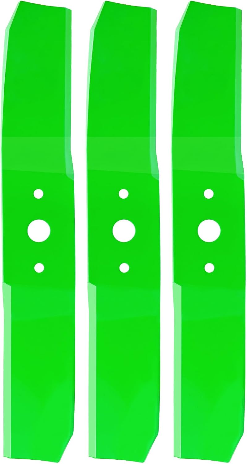 44" Mower Blades Fit for Cub Cadet 2518 GT2186 GT2544 208 209 Enforcer 44 Z-Force 15 18 44 Lawn Mower Replace OEM MTD Cub Cadet 759-3929 325-442 01008616 02005020 10636 3 Pack