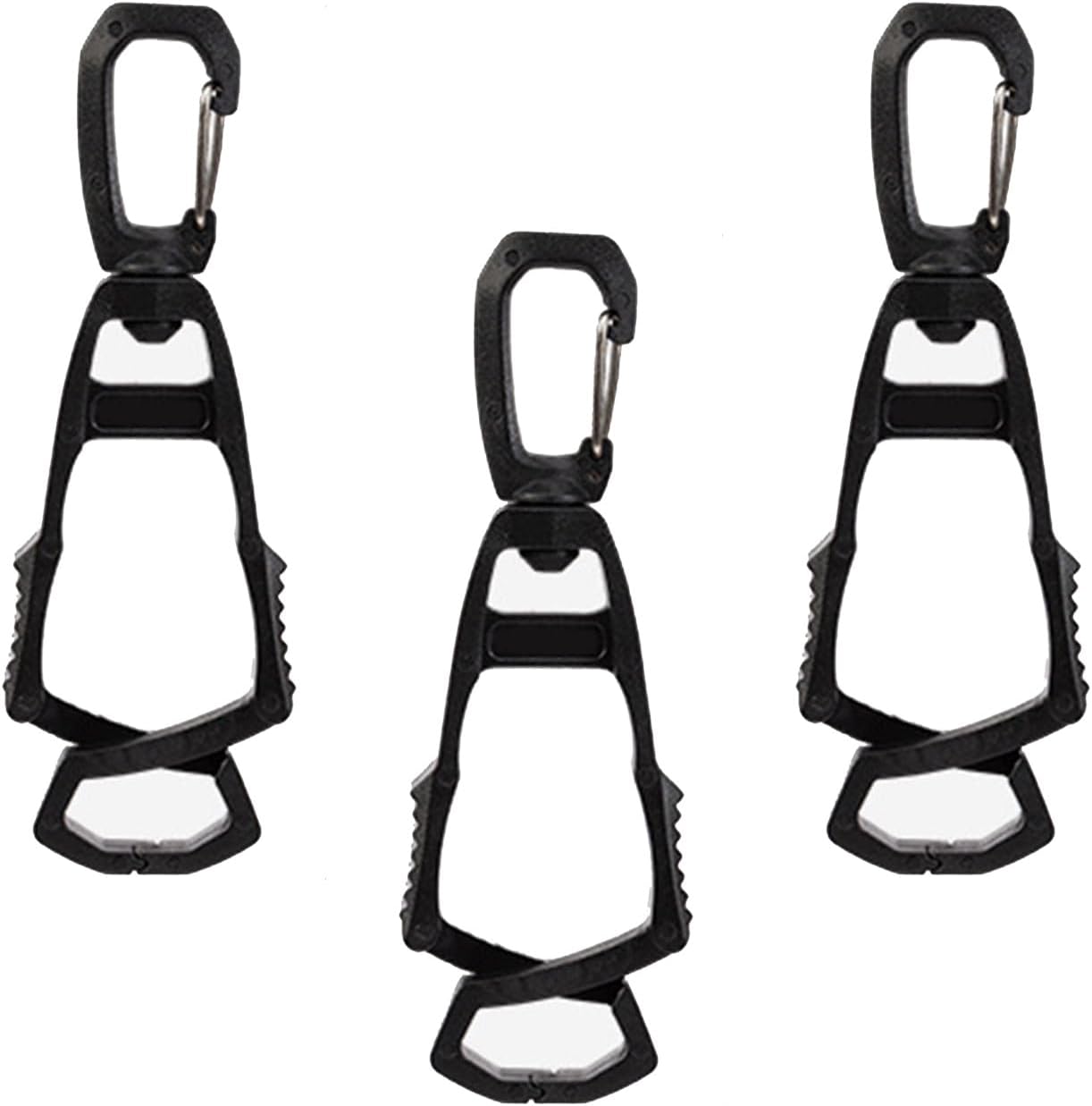 Camping Gear, 3PCS Gloves Clip Multipurpose Belt Hook Tool Belt Glove Holders for Construction Worker Helmets Tool and Accessories image 5