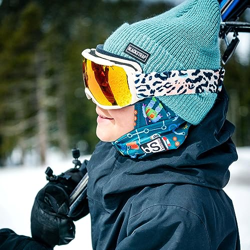 Image of BLACKSTRAP Kids' Hood ExoHinge Balaclava Ski Mask, Helmet Compatible, Keeps Kids Comfortable and Warm