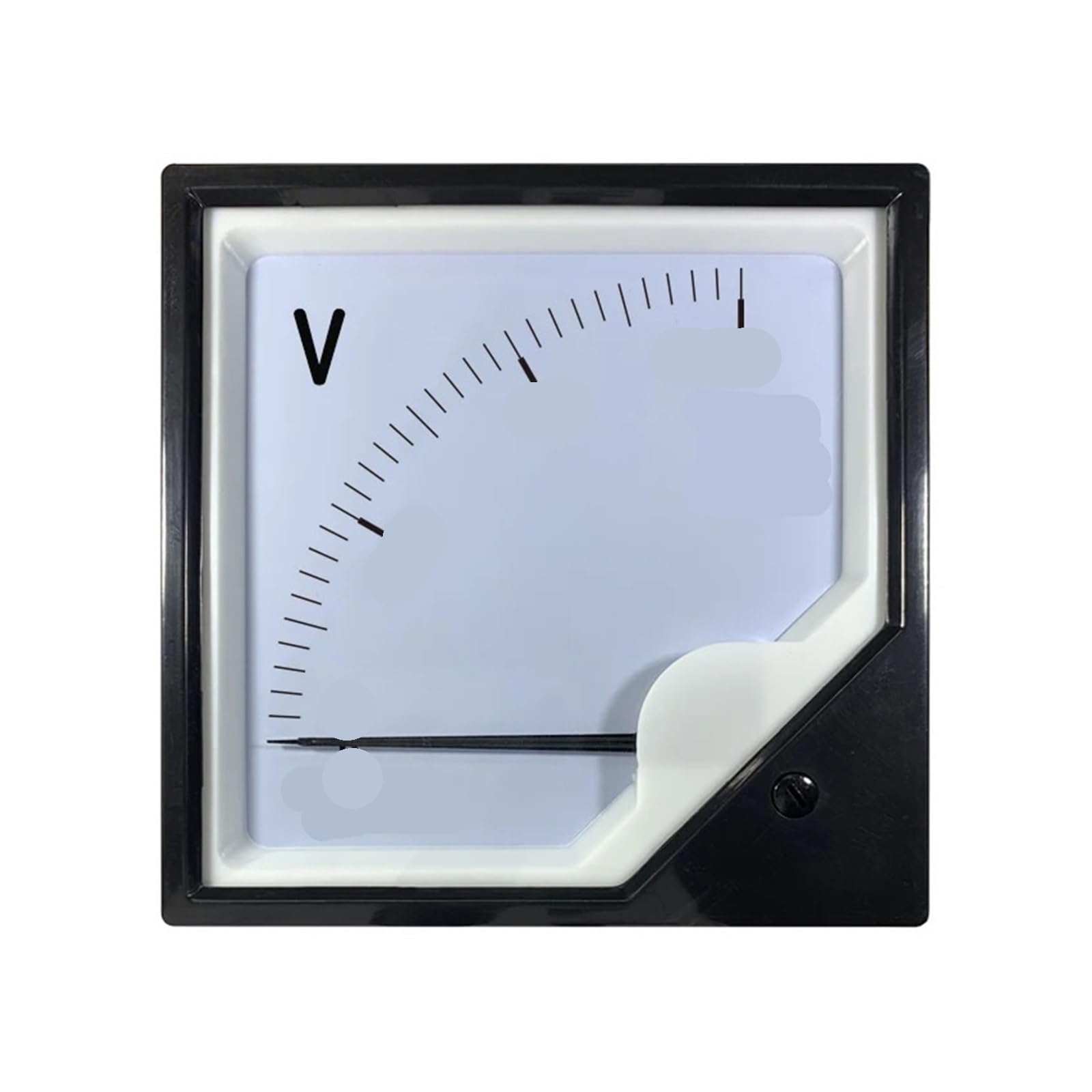 Voltmètre CC 42C3-V 10V instrument moyenne fréquence panneau 120x120mm