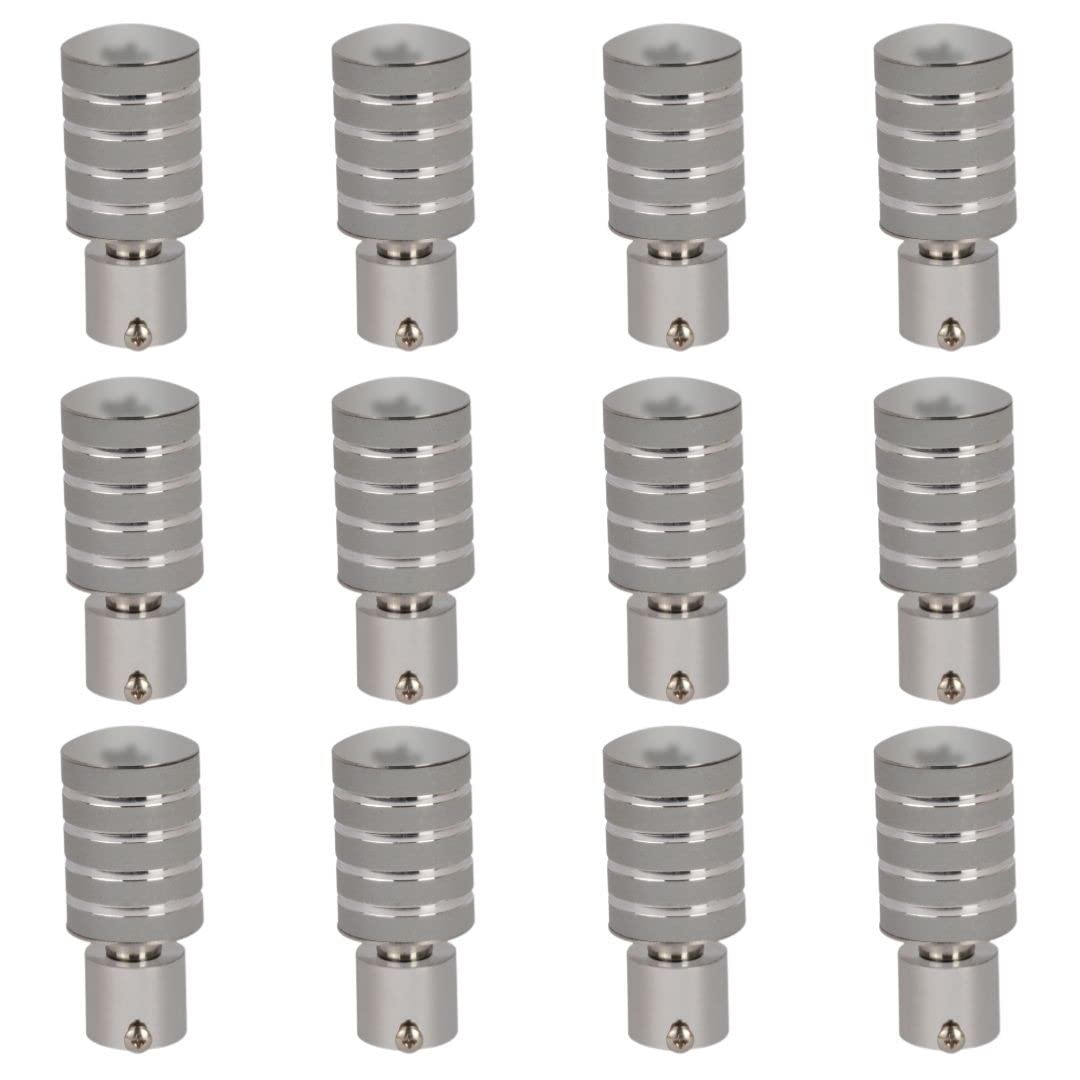 Stainless Steel Curtain Finials - Modern Design -27