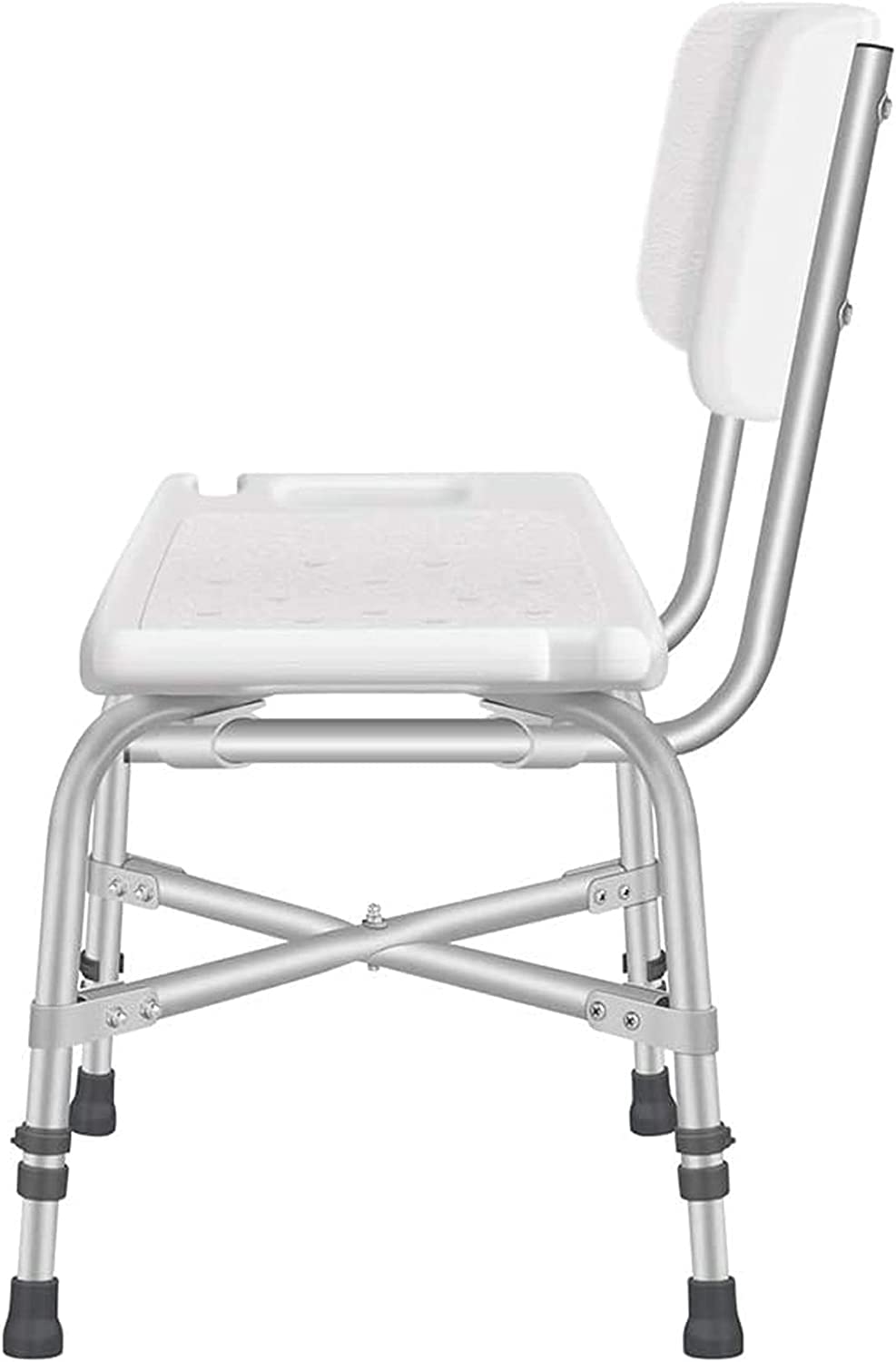 Asiento de Ducha abatible montado en la Pared Silla De Ducha for Ancianos Asiento De Ducha De Servicio Pesado Con Brazos Y Respaldo for Personas Mayores Y Taburete De Ducha for Discapacitados, Portáti