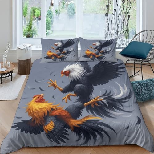 Housse de couette fermeture éclair抗 allergie microfibre 220x240 - 4