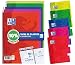 Cuadernos Folio(A4) Oxford. Pack 5 unidades. Tapa Plástico. 80 Hojas cuadrícula 4x4....