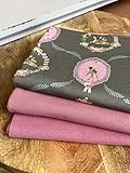 1 jersey de algodón de 50 x 150 cm, 95 % algodón, 5 % elastano, 200 g/m², OekoTex100