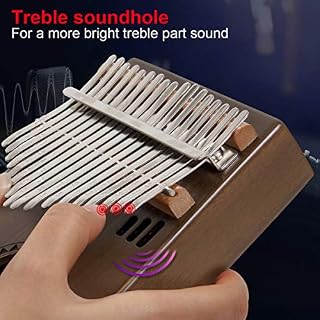AKLOT 17 Touches Clés Kalimba, Professionnel De Haute Qualité Doigt Pouce Piano Instrument de Musique Cadeau pour les… - Les Beatles, Paul McCartney, John Lennon, RIngo Starr, George Harrison AKLOT 17 Touches Clés Kalimba, Professionnel De Haute Qualité Doigt Pouce Piano Instrument de Musique Cadeau pour les… – Image 3
