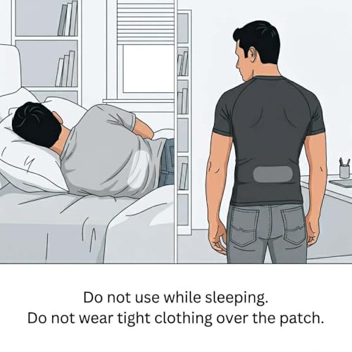 Image of Back Pain Relief Patches (pack of 4 pcs REGULAR) 4+ hours of Heat Therapy || Safe and Natural Odour-Free Air-Activated, Long-Lasting Ultimate Substitution for Hot Water Bags for All Skin Types