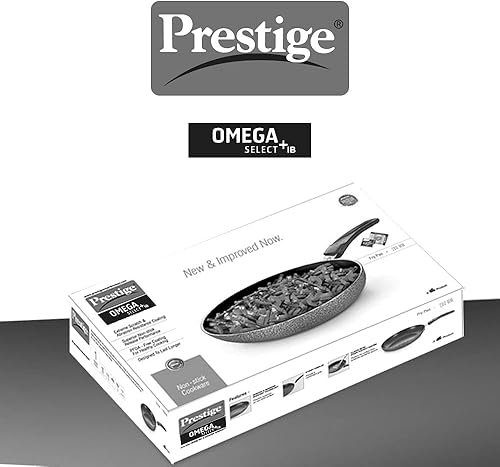 Miniatura 6 de Prestige Sartén antiadherente Omega Select Plus IB Aluminium para freír, 7.874 in, multicolor, mediana