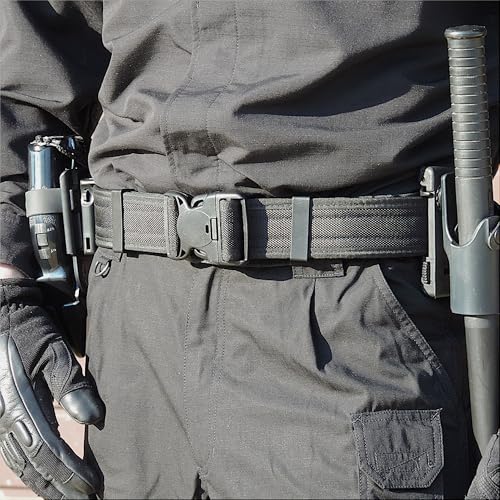 TacFirst Dienstkoppel schwarz inkl. Untergürtel (M)