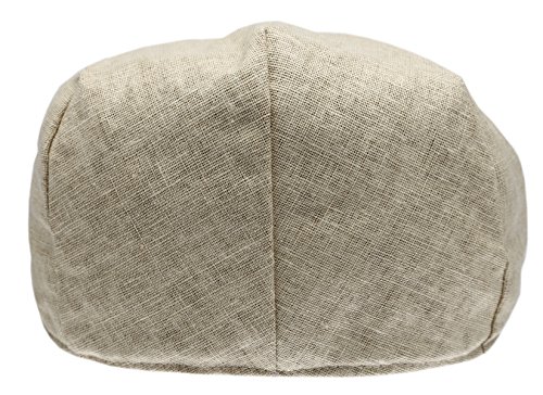 Image of Men's Linen Flat Ivy Gatsby Summer Newsboy Hats
