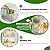 MdakeGo 3 Pack Refrigerator Organizer Box, Plastic Refrigerator Side Door Storage Containers, Space-Saving Organizer Bins for Fridge, Refrige Drawers for Fruit and Vegetable (Clear,S*3)