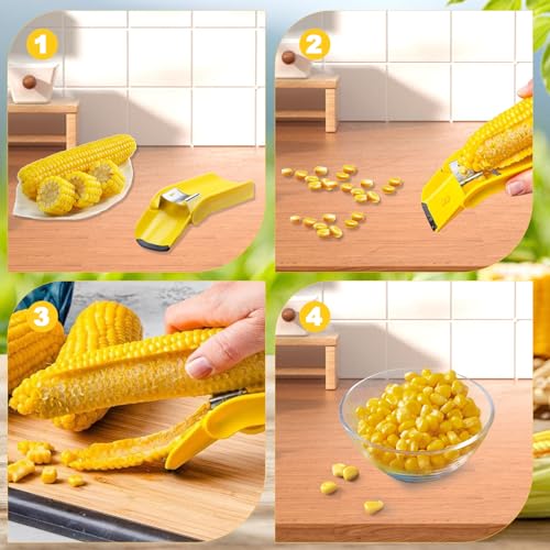 lafo Descascador de milho para espiga de milho, separador rápido de espiga de milho, 2024 NOVO desca