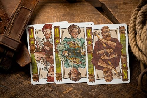 Naipes Kings Wild Project Frontier Poker Rojo miniatura 6