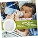 Abaodam Milk Bottle Sealing Discs 10 Pack Baby Bottle Caps Leakproof Plastic Lids for Breastfeeding Stylish Functional Design