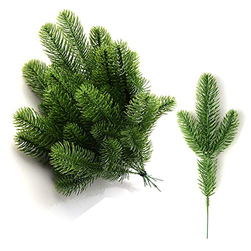 Kerocy Artificial Pine Green Leaves Needle Garland for Christmas Embellishing and Home GardenDecor (20)