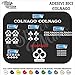 Set autocollants Colnago découpés individuellement Stickers compatibles Kit d'autocollants personnalisables Couleur