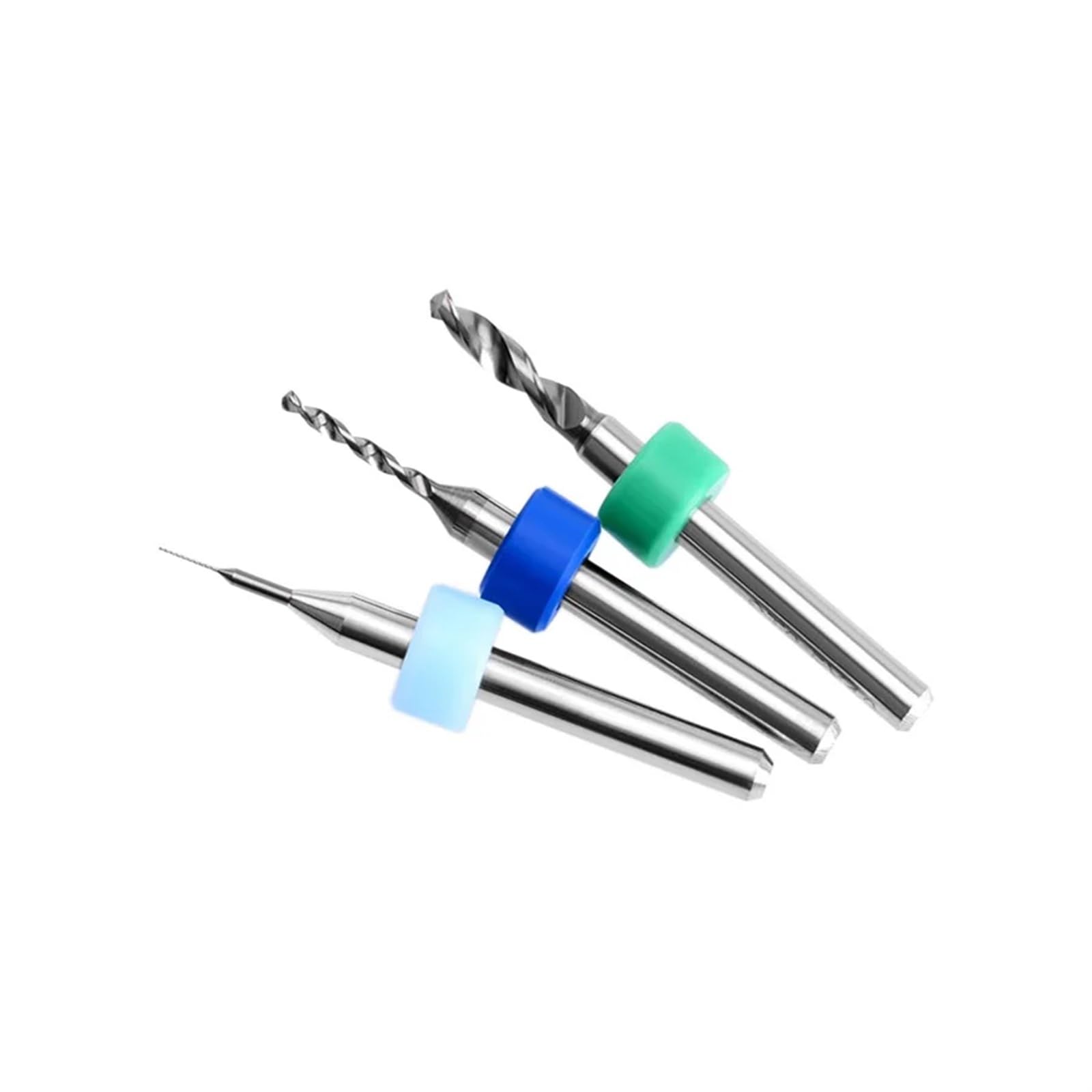 Präzisionsbohrer aus Karbid Mini Spiralbohrer Bohrer für Metall für CNC-Drehmaschine 0,1 mm-2,0 mm Bohrer für PCB kleines festes Schaft-Bit-Set (1,1 mm 1
