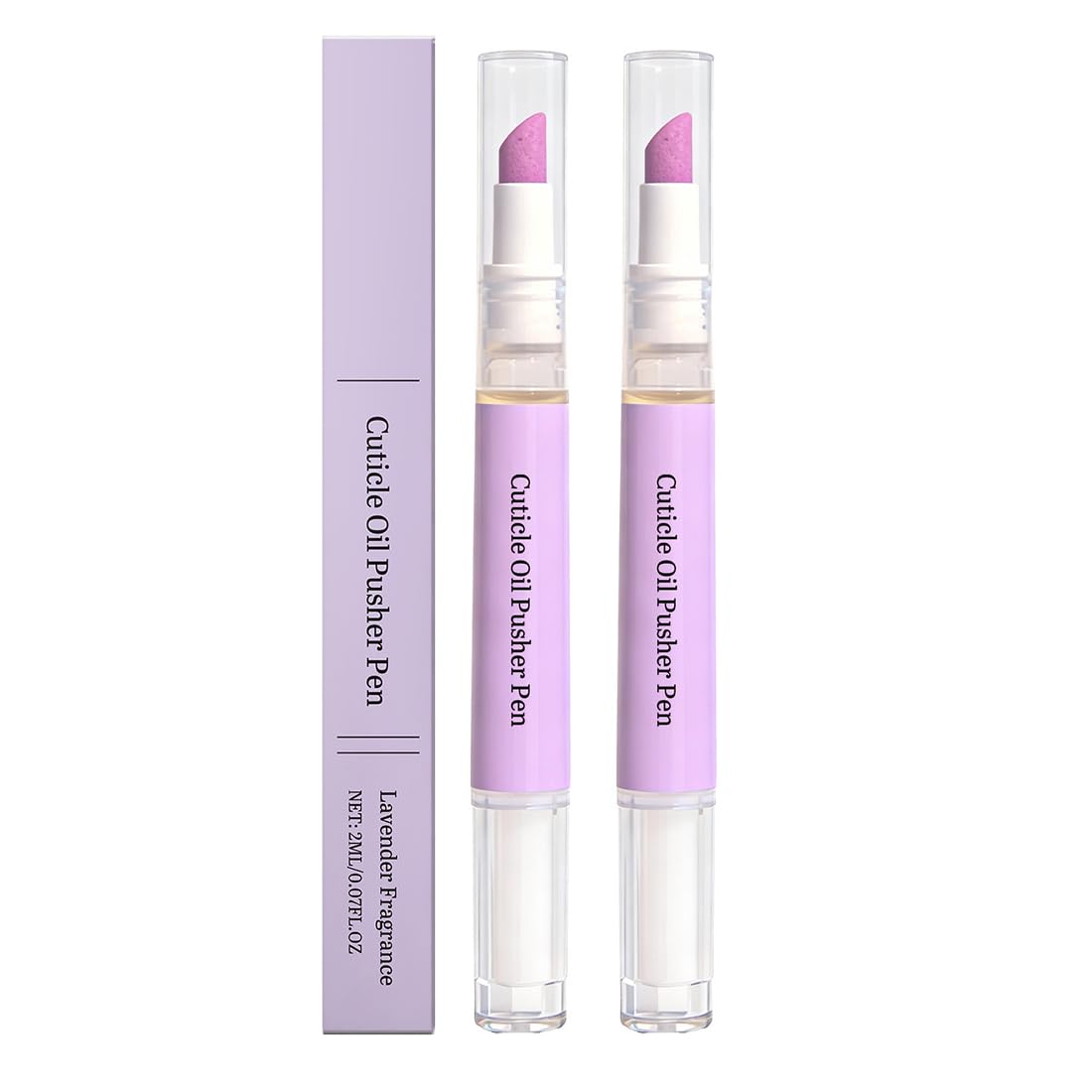 2 Pezzi Nail Care Pen,Penna A Olio Per Cuticole Unghie, Penna Per La Cura Delle Unghie Per Rimuovere Le Piccole Pelli E Riparare Le Cuticole