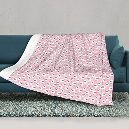 Couverture en peluche canapé et lit, plaid toutes saisons compact et chaud